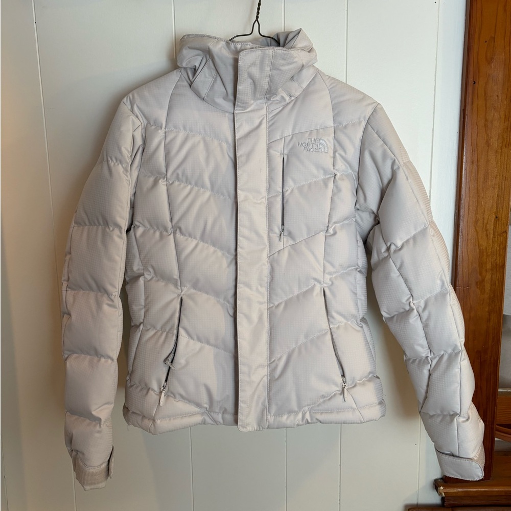 The North Face Insulated 600 Down White Ski Women's Jacket like New